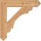 Ekena Millwork Olympic Arts & Crafts Smooth Bracket, Western Red Cedar, 3 1/2"W x 22"D x 22"H BKT04X22X22OLY03SWR - alternate 3